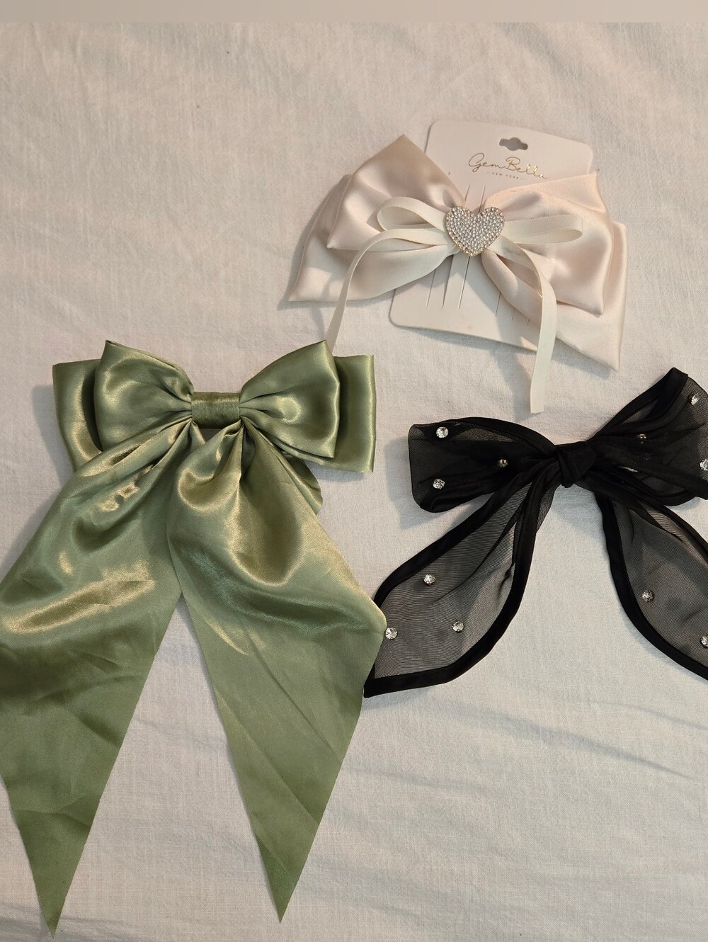 3 Bow Hair Clip